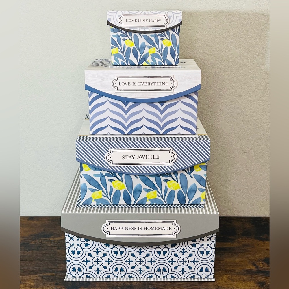 Happines Homemade Box Set (Set of 4)
